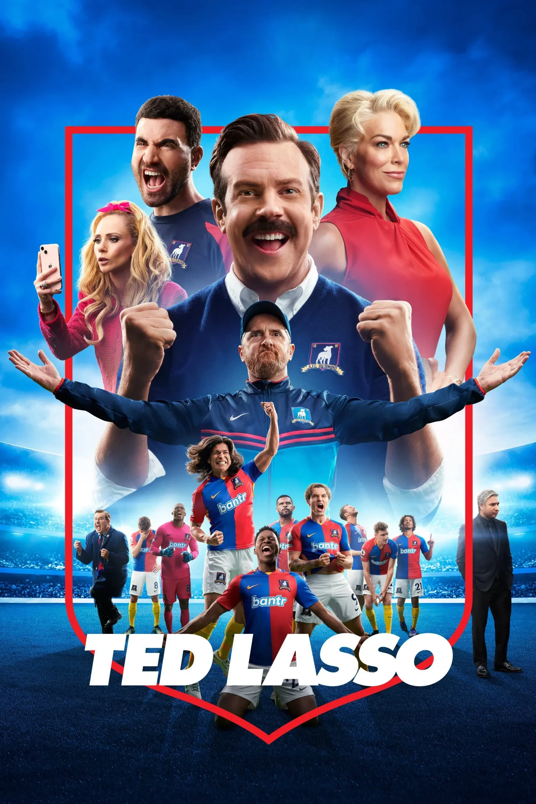 Ted Lasso Apple TV series poster – digital compositing and VFX support by 5E Digital