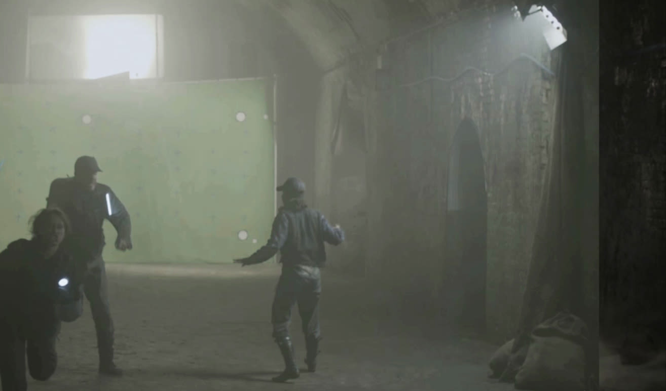 Scene before compositing — 5 Elements Entertainment VFX Chennai